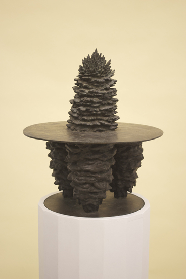 Evergreen With Three Reflections